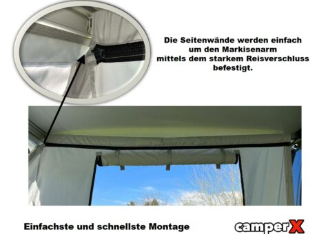 Montageanleitung Markisenzelt VW California Thule Camper