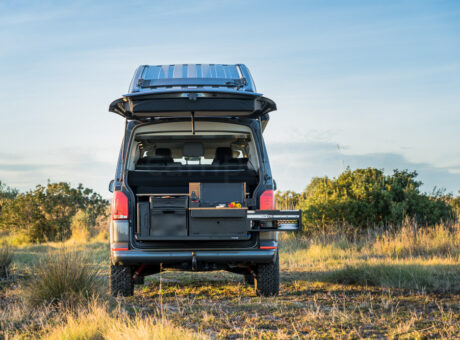 Heckauszug Kuechenkiste Camping Vanlife